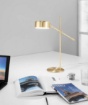 Immagine di Lampada Da Appoggio Regolabile Oro 1xE14 Eiffel Fan Europe