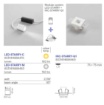 Immagine di Incasso In Gesso Componibile Quadrato Led 2,5w Starry Intec Light