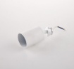 Immagine di Incasso Gesso Verniciabile Con Faretto Cilindro Orientabile Bianco GU10 Led Vulkan Intec