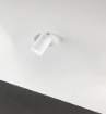 Immagine di Incasso Gesso Verniciabile Con Faretto Cilindro Orientabile Bianco GU10 Led Vulkan Intec