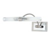 Immagine di Applique Per Specchio Bagno Orientabile Cromo Fissaggio Parete 2xG9 Spot Q1 Intec