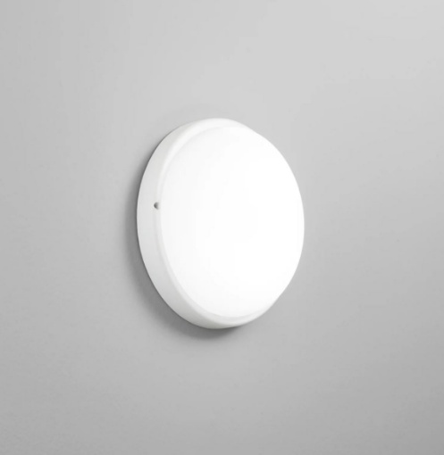 Immagine di Plafoniera Led Bianca Per Esterno Rotonda IP65 Speedy Intec