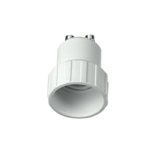 Immagine di Adattatore Per Portalampade Da GU10 a E14 Bianco