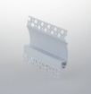 Immagine di Profilo A Veletta 2 mt Bianco Per Cartongesso Parete Trim Intec Light