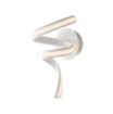 Immagine di Applique Spirale Led Bianca Per Camera Da Letto Mystral Fan Europe