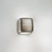 Immagine di Applique Cubotto Stondato Doppia Luce Led Gx53 Babol Acciaio Gea Luce