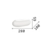 Immagine di Applique Moderna In Vetro Satinato Bianco Biemissione Led G9 Moris AP2 Ideal Lux