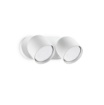 Immagine di Lampada Da Parete Con Faretti Led Gx53 Orientabili Bianco Dodo Ideal Lux