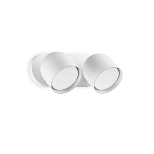 Immagine di Lampada Da Parete Con Faretti Led Gx53 Orientabili Bianco Dodo Ideal Lux