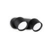 Immagine di Applique Moderna Con Diffusori Orientabili Gx53 Led Nero Dodo Ideal Lux