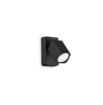 Immagine di Faretto Led Orientabile GU10 Squadrato Per Camera Da Letto Rudy AP1 Ideal Lux