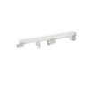 Immagine di Lampada A Binario Con 4 Faretti Led Orientabili GU10 Rudy PL4 Square Ideal Lux
