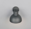 Immagine di Lanterna Da Esterno Tonda Stile Industrial Antracite Elbe Trio Lighting 1xE27