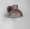 Immagine di Applique Lanterna Moderna Corten Ruggine Elbe Trio Lighting 1xE27