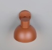 Immagine di Applique Esterni Design Moderno Colore Albicocca Rosso IP44 Elbe Trio Lighting