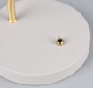 Immagine di Lampada Da Scrivania Grigio Ottone Luce Orientabile Traveller Trio Lighting