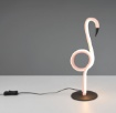 Immagine di Lampada Led Da Tavolo Fenicottero Rosa 3000k Luce Calda Ingo Trio Lighting