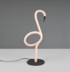 Immagine di Lampada Led Da Tavolo Fenicottero Rosa 3000k Luce Calda Ingo Trio Lighting