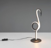 Immagine di Lampada Da Tavolo Nera Design Fenicottero Led 3000k Ingo Trio Lighting