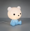 Immagine di Lampada Per Cameretta Bambino Orsetto Azzurro Led 3w RGB Cutie Trio Lighting