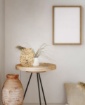 Immagine di Lampada Da Tavolo In Bambù Intrecciato Con Manico Jean Trio Lighting
