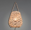 Immagine di Lampada Da Tavolo In Bambù Intrecciato Con Manico Jean Trio Lighting