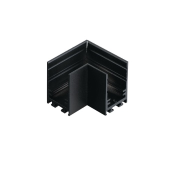 Immagine di Connettore Angolare Per Binario Elettrificato 48V Nero Davinci Intec Light