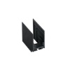 Immagine di Connettore Angolare Per Binario 48V Nero Connessione Esterna Davinci Intec Light
