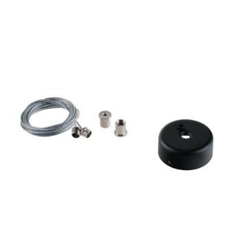 Immagine di Sistema Kit Sospensione 2 Cavi 3mt Per Binari Davinci Intec Light