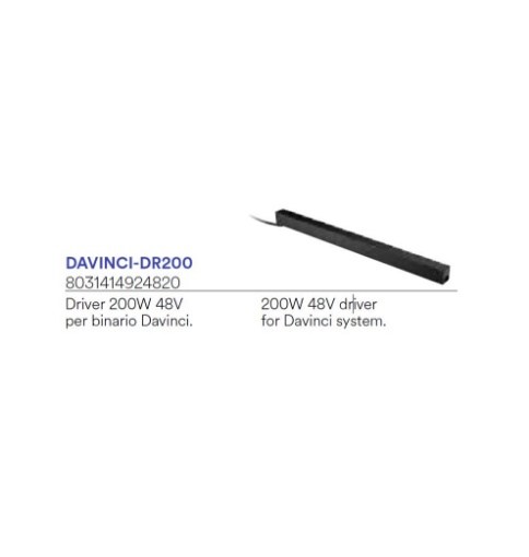 Immagine di Driver 200W 48V Per Binario Davinci Intec Light