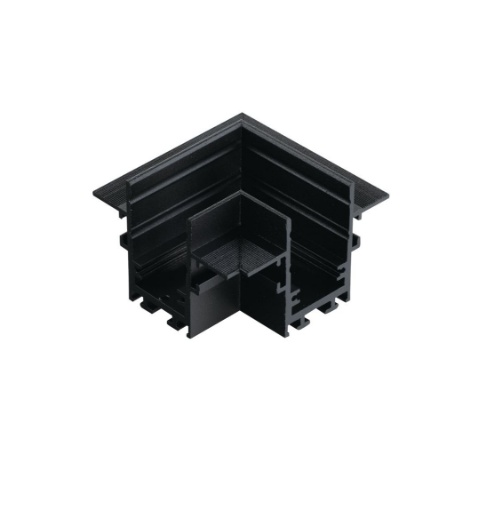 Immagine di Connettore Angolare Per Binario Elettrificato Incasso Davinci Intec Light