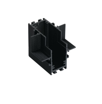Immagine di Connettore Angolare Verticale Connessione Interna Per Binario Elettrificato Incasso Davinci Intec Light
