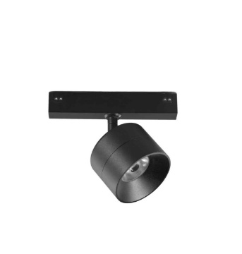 Immagine di Proiettore Orientabile Led 10w Ottica 24° Per Sistema A Binario 48V Da Vinci Intec