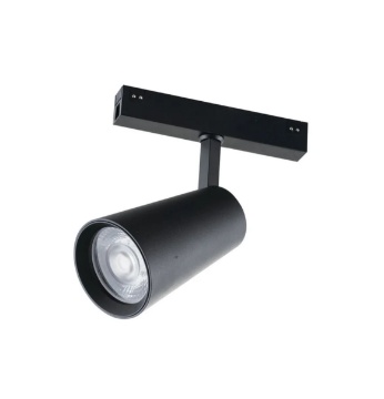 Immagine di Proiettore Per Binario Magnetico 48V Cono Orientabile Led 20w 38° Da Vinci Tema Intec