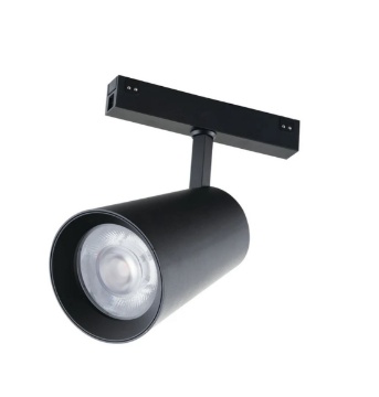 Immagine di Proiettore A Binario Magnetico 48V Da Vinci Tema Cono Orientabile Led 30w 38° Intec