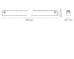 Immagine di Lampada Lineare 60cm Led 20w Per Binario Magnetico 48V Da Vinci Line Intec