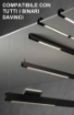 Immagine di Lampada Lineare 90cm Led 20w Per Binario 48V Da Vinci Line Intec