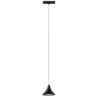 Immagine di Sospensione Regolabile Cono Led 8w 48V Per Binario Da Vinci Cymbal 15cm Intec