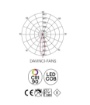 Immagine di Proiettore Orientabile Cilindro Led 5w 48V Per Binario Magnetico Da Vinci Tema Intec
