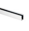 Immagine di Binario Elettrificato 48V Bianco 2Mt Montaggio A Incasso Con Cornice Per Sistema Da Vinci Intec