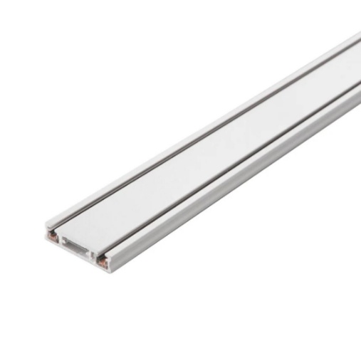 Immagine di Binario Elettrificato 48V Bianco 2mt Parete Soffitto Sistema Bernini Intec Light
