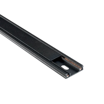 Immagine di Binario Elettrificato 48V Nero 2mt Montaggio a Superficie Bernini Intec Light