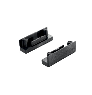 Immagine di Kit 2 Pezzi Tappi Laterali Per Binario Elettrificato 48v Bernini Intec Light