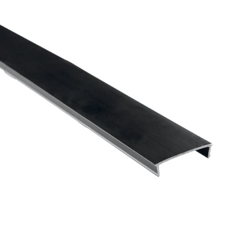 Immagine di Cover Nera Per Binario Elettrificato Bernini 2 Metri Intec Light