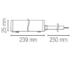 Immagine di Driver 100W 48V Per Sistema Binario Elettrificato Bernini Bianco Intec Light