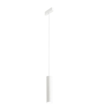 Immagine di Lampada Sospesa Tubolare Bianca Led CCT Per Binario 48V Bernini Tubo Intec