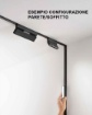 Immagine di Lampada Lineare Con Diffusore Led CCT 6w Per Binario 48V Bernini Line 12cm Intec