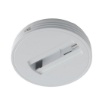 Immagine di Base Tonda Bianco Nero Per Faro Adattatore Trifase Rail Intec