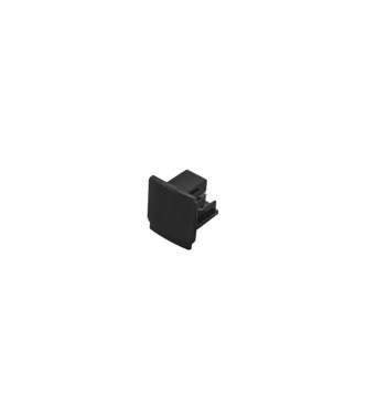 Immagine di Tappo Di Chiusura Bianco Nero Per Binari Trifase Rail Intec
