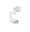 Immagine di Proiettore Braccio Orientabile Con Adattatore Trifase Binario Track Express Bianco E27 Intec
